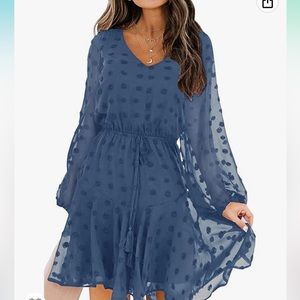 Kirundo Swiss dot Long sleeve dress